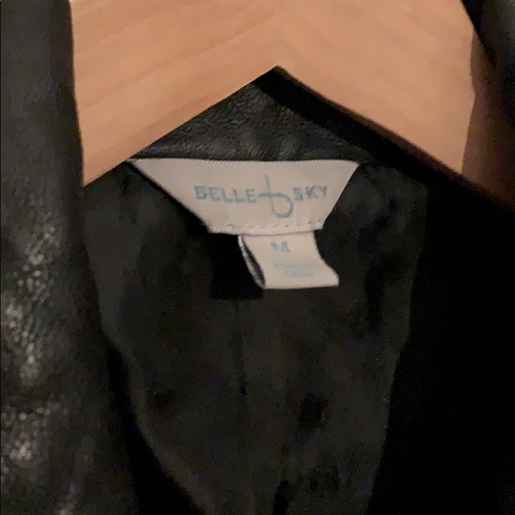 Vegan Leather Biker Jacket - Picture 2 of 11